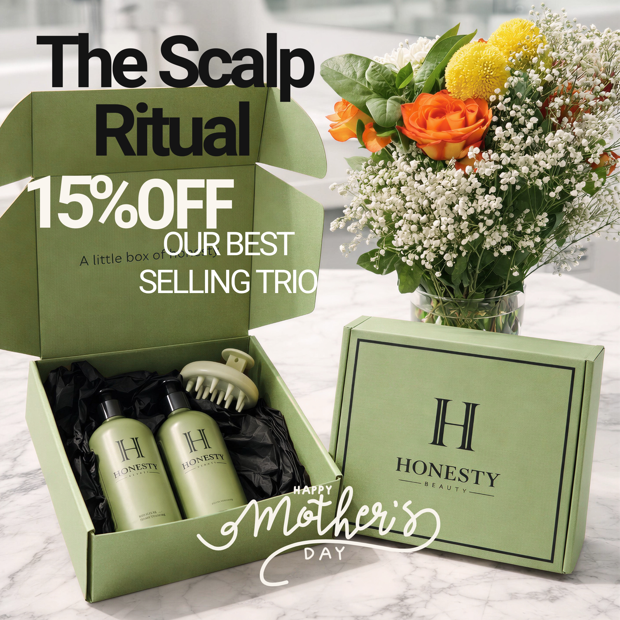 The Scalp Ritual - Rosemary Oil, Rice Protein & Pro-Vitamin B5